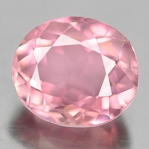 Natural Pink Tourmaline Gemstones 0.96 Ct. Clean Oval Shape 6.5 x 5.6 Mm.: Product ID: 807244071 Product Name: Natural Tourmaline Weight: 0.96 CT. Size: 6.5 x 5.6 x 3.8 MM. Shape: Oval Color: Pink Clarity:VSI Luster: Good Gems Origin: Nigeria Treatment: Unheated Crystal Stru