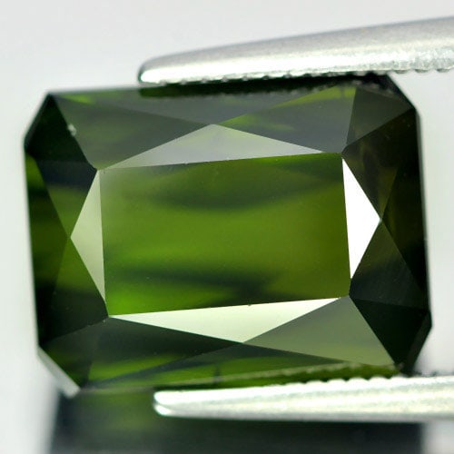 Natural Green Tourmaline Gemstones 8.05 Ct. Octagon Shape 11.5 x 8.8 Mm.: Product ID: 807232151 Product Name: Natural Tourmaline Weight: 8.05 CT. Size: 11.5 x 8.8 x 7.8 MM. Shape: Octagon Color: Green Clarity:VSI Luster: Good Gems Origin: Nigeria Treatment: Unheated Crystal