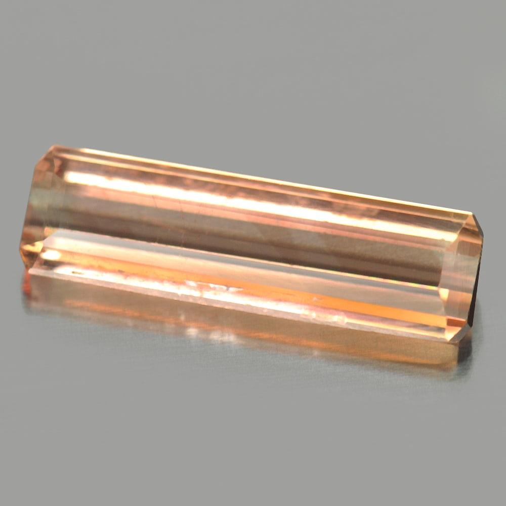 Natural Bi Color Tourmaline Gemstones 2.32 Ct. Octagon Shape 15.9 x 4.6 Mm.: Product ID: 807237822 Product Name: Natural Tourmaline Weight: 2.32 CT. Size: 15.9 x 4.6 x 3 MM. Shape: Octagon Color: Bi Color Clarity:SI Luster: Good Gems Origin: Nigeria Treatment: Unheated Crystal
