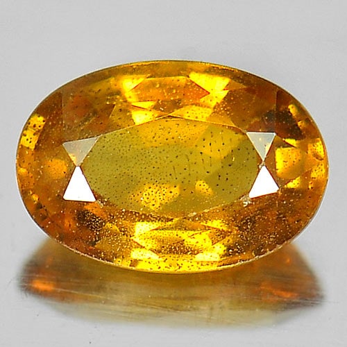 Natural Yellow Sapphire Gemstones 0.67 Ct. Oval Shape 6.2 x 4.2 Mm.: Product ID: 806158812 Product Name: Natural Yellow Sapphire Weight: 0.67 CT. Size: 6.2 x 4.2 x 2.8 MM. Shape: Oval Color: Yellow Clarity:VSI Luster: Good Gems Origin: Madagascar Treatment: Heated Crys