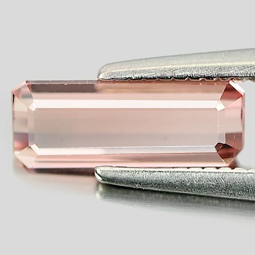 Natural Pink Tourmaline Gemstones 0.92 Ct. Octagon Shape 9.5 x 3.6 Mm.: Product ID: 807247418 Product Name: Natural Tourmaline Weight: 0.92 CT. Size: 9.5 x 3.6 x 2.8 MM. Shape: Octagon Color: Pink Clarity:VSI Luster: Good Gems Origin: Nigeria Treatment: Unheated Crystal S