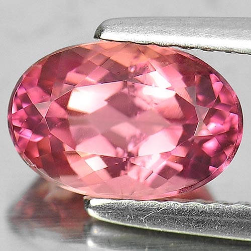 Natural Pink Tourmaline Gemstones 1.72 Ct. Oval Shape 9 x 6 Mm.: Product ID: 807245057 Product Name: Natural Tourmaline Weight: 1.72 CT. Size: 9 x 6 x 4.7 MM. Shape: Oval Color: Pink Clarity:VS Luster: Good Gems Origin: Nigeria Treatment: Unheated Crystal Structure