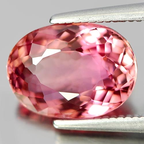 Natural Pink Tourmaline Gemstones 3.10 Ct. Oval Shape 10.3 x 7.6 Mm.: Product ID: 807241044 Product Name: Natural Tourmaline Weight: 3.10 CT. Size: 10.3 x 7.6 x 5.4 MM. Shape: Oval Color: Pink Clarity:VVS Luster: Very Good Gems Origin: Nigeria Treatment: Unheated Crysta