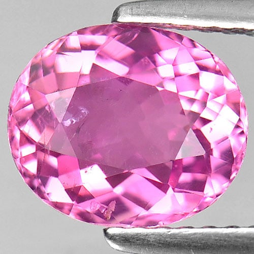 Natural Pink Tourmaline Gemstones 2.13 Ct. Oval Shape 8.8 x 7.4 Mm.: Product ID: 807236156 Product Name: Natural Tourmaline Weight: 2.13 CT. Size: 8.8 x 7.4 x 4.7 MM. Shape: Oval Color: Pink Clarity:VSI Luster: Very Good Gems Origin: Nigeria Treatment: Unheated Crystal