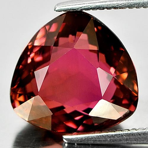Natural Orangish Pink Tourmaline Gemstones 5.58 Ct. Trilliant Shape 10.5 x 10.3 Mm.: Product ID: 807243449 Product Name: Natural Tourmaline Weight: 5.58 CT. Size: 10.5 x 10.3 x 7.4 MM. Shape: Trilliant Color: Pink Clarity:VS Luster: Good Gems Origin: Nigeria Treatment: Unheated Crysta