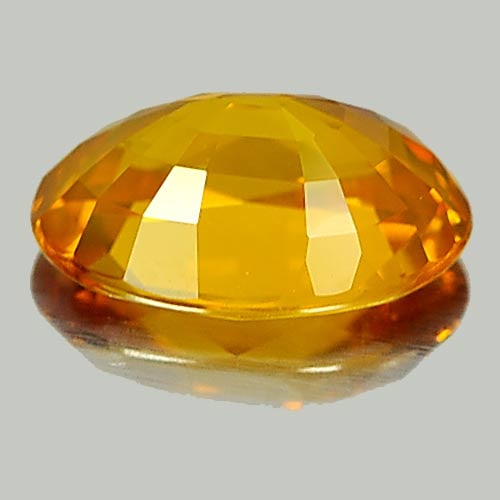 Natural Orange Sapphire Gemstones 2.30 Ct. Oval Shape 9.8 x 6.4 Mm. - 3