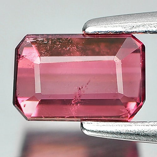 Natural Pink Tourmaline Gemstones 0.85 Ct. Octagon Shape 6.3 x 4.2 Mm.: Product ID: 807244077 Product Name: Natural Tourmaline Weight: 0.85 CT. Size: 6.3 x 4.2 x 3.4 MM. Shape: Octagon Color: Pink Clarity:VSI Luster: Good Gems Origin: Nigeria Treatment: Unheated Crystal S