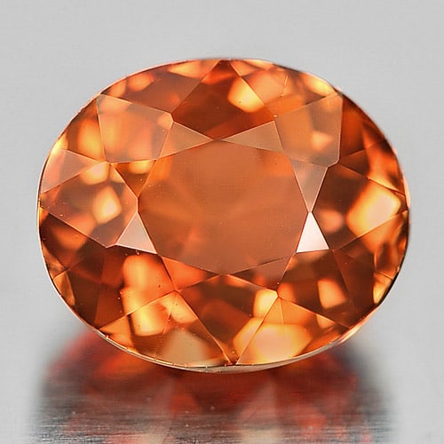 Natural Orange Tourmaline Gemstones 1.52 Ct. Oval Shape 7.5 x 6.3 Mm.: Product ID: 807243982 Product Name: Natural Tourmaline Weight: 1.52 CT. Size: 7.5 x 6.3 x 4.8 MM. Shape: Oval Color: Orange Clarity:VVS Luster: Very Good Gems Origin: Nigeria Treatment: Unheated Cryst