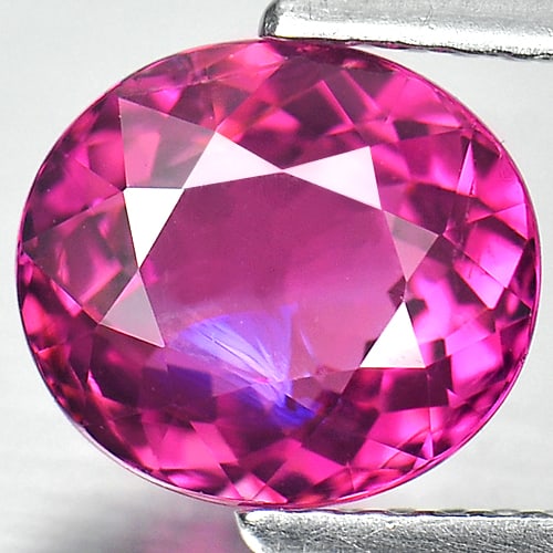 Natural Pink Tourmaline Gemstones 2.29 Ct. Oval Shape 8.6 x 7.7 Mm.: Product ID: 807236057 Product Name: Natural Tourmaline Weight: 2.29 CT. Size: 8.6 x 7.7 x 4.9 MM. Shape: Oval Color: Pink Clarity:VSI Luster: Very Good Gems Origin: Nigeria Treatment: Unheated Crystal
