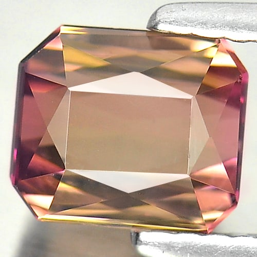 Natural Multi Color Tourmaline Gemstones 1.64 Ct. VVS Octagon Shape 6.7 x 5.8 Mm.: Product ID: 807242699 Product Name: Natural Tourmaline Weight: 1.64 CT. Size: 6.7 x 5.8 x 4.6 MM. Shape: Octagon Color: Multi Color Clarity:VVS Luster: Good Gems Origin: Nigeria Treatment: Heated Crys