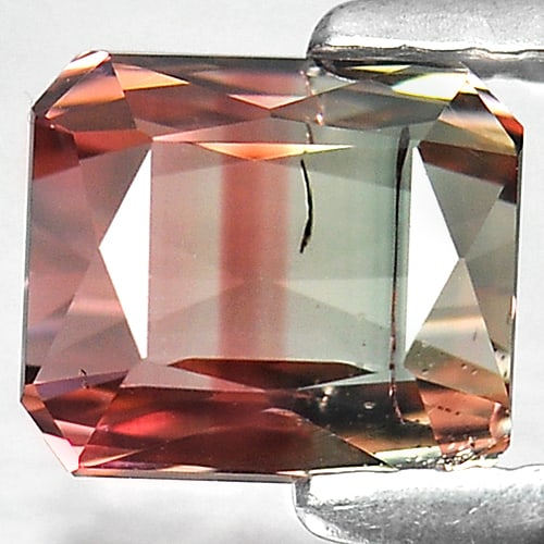 Natural Bi Color Tourmaline Gemstones 1.82 Ct. Octagon Shape 6.6 x 5.8 Mm.: Product ID: 807221595 Product Name: Natural Tourmaline Weight: 1.82 CT. Size: 6.6 x 5.8 x 4.7 MM. Shape: Octagon Color: Bi Color Clarity:SI1 Luster: Good Gems Origin: Nigeria Treatment: Unheated Cryst