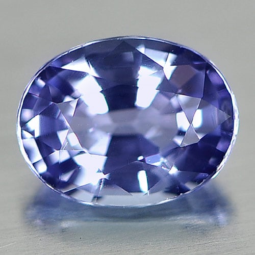 Natural Violetish Blue Tanzanite Gemstones 0.64 Ct. Clean Oval Shape 6.1 x 4.8 Mm.: Product ID: 807001787 Product Name: Natural Tanzanite Weight: 0.64 CT. Size: 6.1 x 4.8 x 3.2 MM. Shape: Oval Color: Violetish Blue Clarity:IF Luster: Good Gems Origin: Tanzania Treatment: Heated Cryst
