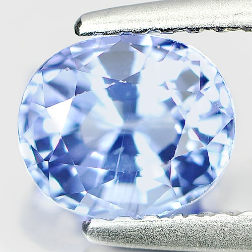 Natural Blue Tanzanite Gemstones 1.20 Ct. Oval Shape 6.8 x 5.8 Mm.: Product ID: 807004184 Product Name: Natural Tanzanite Weight: 1.20 CT. Size: 6.8 x 5.8 x 4.3 MM. Shape: Oval Color: Blue Clarity:VSI Luster: Good Gems Origin: Tanzania Treatment: Heated Crystal Struct