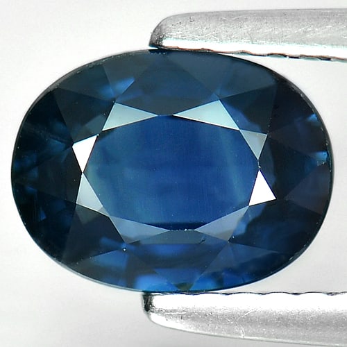 Natural Blue Sapphire Gemstones 1.53 Ct. Oval Shape 7.85 x 5.96 Mm. (1 of 4)