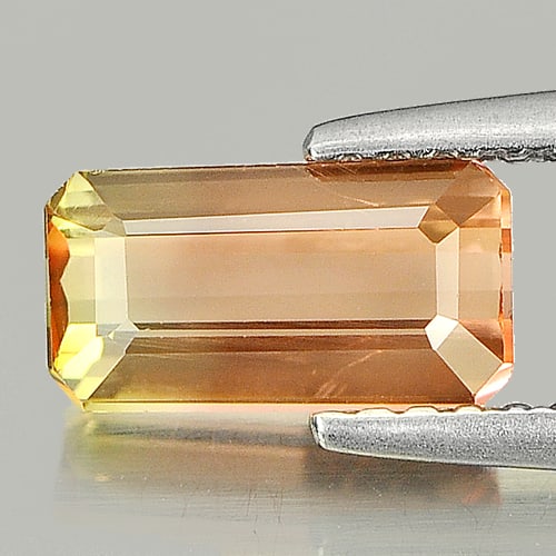 Natural Bi Color Tourmaline Gemstones 0.96 Ct. Octagon Shape 8.5 x 4.6 Mm.: Product ID: 807237826 Product Name: Natural Tourmaline Weight: 0.96 CT. Size: 8.5 x 4.6 x 2.8 MM. Shape: Octagon Color: Bi Color Clarity:VSI Luster: Good Gems Origin: Nigeria Treatment: Unheated Cryst