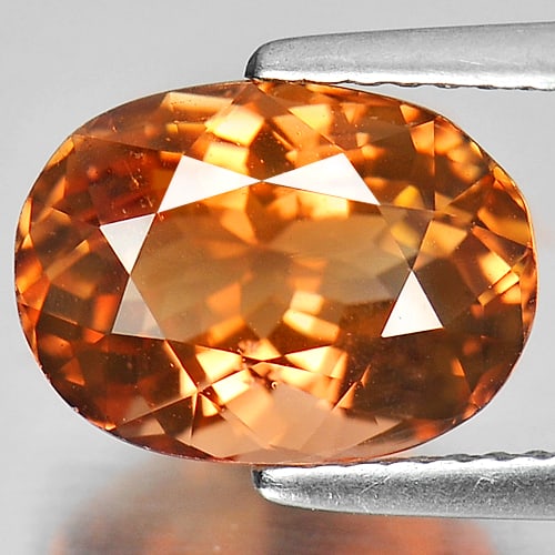 Natural Pinkish Orange Tourmaline Gemstones 4.04 Ct. Clean Oval Shape 11.4 x 8.5 Mm.: Product ID: 807217216 Product Name: Natural Tourmaline Weight: 4.04 CT. Size: 11.4 x 8.5 x 6.7 MM. Shape: Oval Color: Pinkish Orange Clarity:IF Luster: Very Good Gems Origin: Nigeria Treatment: Unheat