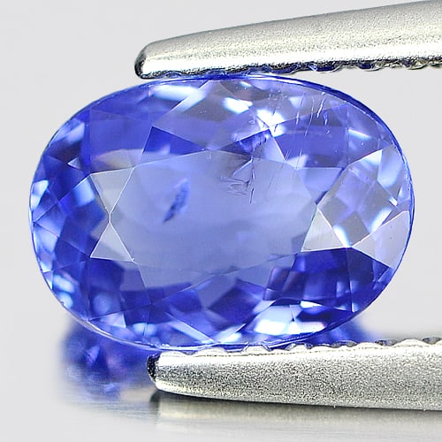 Natural Blue Tanzanite Gemstones 1.19 Ct. Oval Shape 7.6 x 5.4 Mm.: Product ID: 807004435 Product Name: Natural Tanzanite Weight: 1.19 CT. Size: 7.6 x 5.4 x 3.8 MM. Shape: Oval Color: Blue Clarity:SI Luster: Good Gems Origin: Tanzania Treatment: Heated Crystal Structu