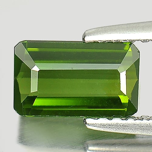 Natural Green Tourmaline Gemstones 0.84 Ct. Octagon Shape 7.7 x 4.7 Mm.: Product ID: 807245280 Product Name: Natural Tourmaline Weight: 0.84 CT. Size: 7.7 x 4.7 x 2.5 MM. Shape: Octagon Color: Green Clarity:VVS Luster: Good Gems Origin: Nigeria Treatment: Unheated Crystal 