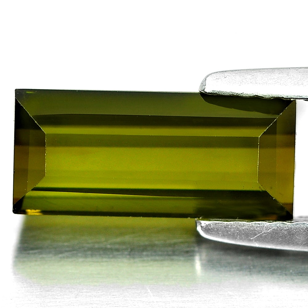 Natural Green Tourmaline Gemstones 2.24 Ct. Clean Baguette Shape 11.3 x 5.2 Mm.: Product ID: 807250251 Product Name: Natural Tourmaline Weight: 2.24 CT. Size: 11.3 x 5.2 x 4 MM. Shape: Baguette Color: Green Clarity:IF Luster: Good Gems Origin: Nigeria Treatment: Unheated Crystal S
