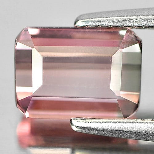 Natural Purplish Pink Tourmaline Gemstones 1.06 Ct. Octagon Shape 6.6 x 4.8 Mm.: Product ID: 807244137 Product Name: Natural Tourmaline Weight: 1.06 CT. Size: 6.6 x 4.8 x 3.4 MM. Shape: Octagon Color: Purplish Pink Clarity:VSI Luster: Good Gems Origin: Nigeria Treatment: Unheated 