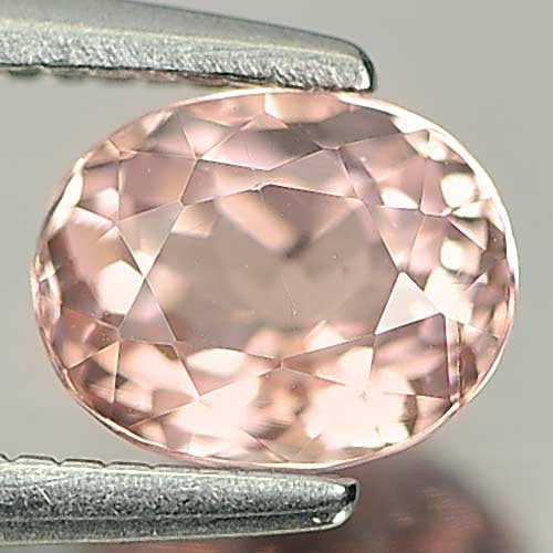 Natural Pink Tourmaline Gemstones 0.85 Ct. Oval Shape 6.3 x 5 Mm.: Product ID: 807245893 Product Name: Natural Tourmaline Weight: 0.85 CT. Size: 6.3 x 5 x 3.9 MM. Shape: Oval Color: Light Pink Clarity:VSI Luster: Good Gems Origin: Nigeria Treatment: Unheated Crystal 