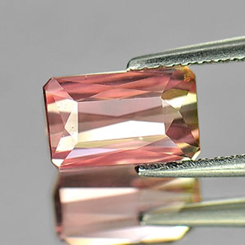 Natural Bi Color Tourmaline Gemstones 2.22 Ct. Octagon Shape 8.3 x 5.1 Mm.: Product ID: 807238281 Product Name: Natural Tourmaline Weight: 2.22 CT. Size: 8.3 x 5.1 x 4.8 MM. Shape: Octagon Color: Bi-Color Clarity:VSI Luster: Good Gems Origin: Nigeria Treatment: Unheated Cryst