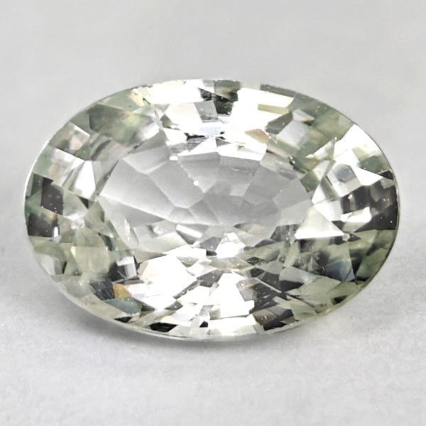 Natural White Zircon Gemstone 1.17 Ct. Oval Shape 7.2 x 5.1 Mm.: Product ID: 807742852 Product Name: Natural Zircon Weight: 1.17 CT. Size: 7.2 x 5.1 x 3.4 MM. Shape: Oval Color: White Clarity:VSI Luster: Good Gems Origin: Cambodia Treatment: Heated Crystal Structur