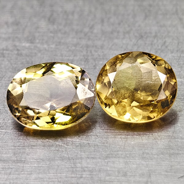Natural Party Color Tourmaline Gemstones 1.51 Ct. 2 Pcs Oval Shape 6.8 x 5.5 Mm.: Product ID: 807250628 Product Name: Natural Tourmaline Weight: 1.51 CT. Size: 6.8 x 5.5 x 3.1 MM. Shape: Oval Color: Party Color Clarity:VSI Luster: Good Gems Origin: Nigeria Treatment: Unheated Cryst