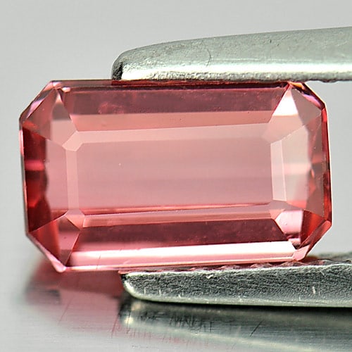Natural Tourmaline Orangish Pink Gemstones 1.32 Ct. Octagon 8.6 x 5.4 Mm.: Product ID: 807244027 Product Name: Natural Tourmaline Weight: 1.32 CT. Size: 8.6 x 5.4 x 3.2 MM. Shape: Octagon Color: Orangish Pink Clarity:VS Luster: Good Gems Origin: Nigeria Treatment: Unheated C