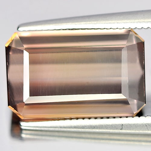 Natural Bi Color Tourmaline Gemstones 6.43 Ct. Clean Octagon Shape 13.5 x 8.5 Mm.: Product ID: 807241767 Product Name: Natural Tourmaline Weight: 6.43 CT. Size: 13.5 x 8.5 x 5.7 MM. Shape: Octagon Color: Bi Color Clarity:IF Luster: Good Gems Origin: Nigeria Treatment: Unheated Cryst