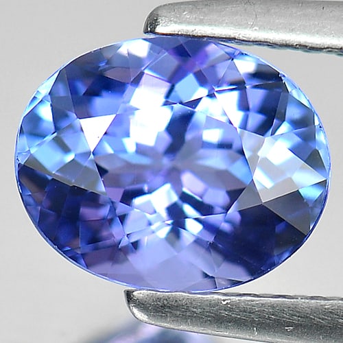 Natural Blue Tanzanite Gemstones 1.50 Ct. Clean Oval Shape 8 x 6.4 Mm.: Product ID: 807006234 Product Name: Natural Tanzanite Weight: 1.50 CT. Size: 8 x 6.4 x 4.5 MM. Shape: Oval Color: Blue Clarity:IF Luster: Very Good Gems Origin: Tanzania Treatment: Heated Crystal Stru