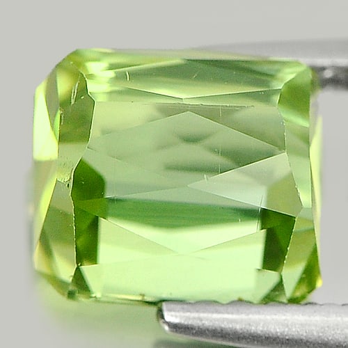 Natural Green Tourmaline Gemstones 2.34 Ct. Octagon Shape 7 x 6.4 Mm. - 3