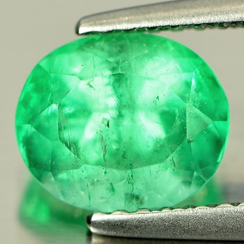 Natural Green Emerald Gemstones 1.60 Ct. Oval Shape 7.9 x 6.7 Mm.: Product ID: 802402161 Product Name: Natural Emerald Weight: 1.60 CT. Size: 7.9 x 6.7 x 5.3 MM. Shape: Oval Color: Green Clarity:SI Luster: Good Gems Origin: Columbia Treatment: Unheated Crystal Struct