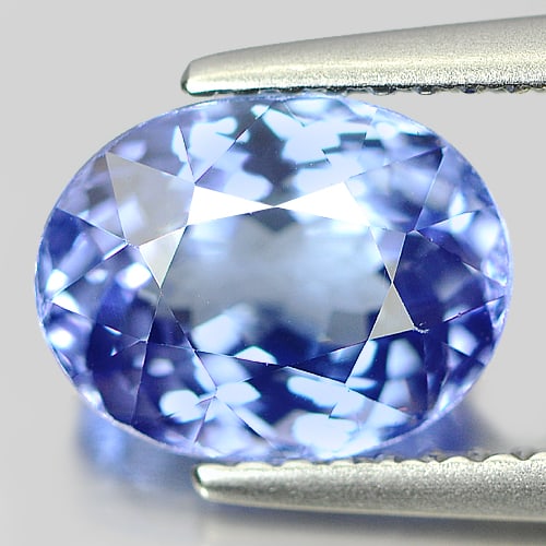 Natural Blue Tanzanite Gemstones 2.54 Ct. Clean Oval Shape 9.02 x 6.97 Mm.: Product ID: 807006618 Product Name: Natural Tanzanite Weight: 2.54 CT. Size: 9.02 x 6.97 x 5.33 MM. Shape: Oval Color: Blue Clarity:IF Luster: Very Good Gems Origin: Tanzania Treatment: Heated Crystal