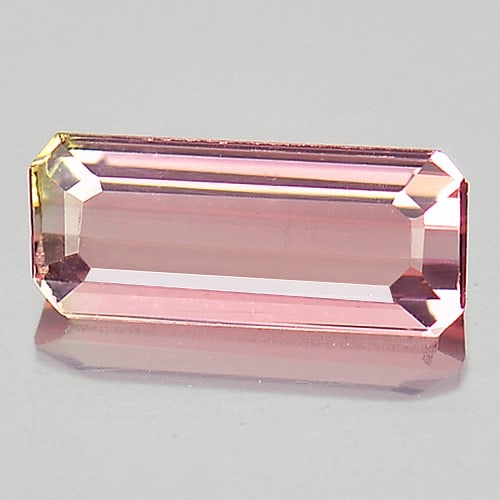Natural Pink Tourmaline Gemstones 0.81 Ct. Octagon Shape 8.5 x 3.6 Mm.: Product ID: 807247359 Product Name: Natural Tourmaline Weight: 0.81 CT. Size: 8.5 x 3.6 x 2.7 MM. Shape: Octagon Color: Pink Clarity:VSI Luster: Good Gems Origin: Nigeria Treatment: Unheated Crystal S