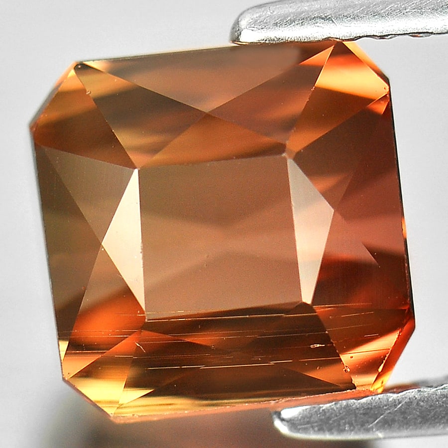 Natural Bi Color Tourmaline Gemstones 5.14 Ct. Octagon Shape 8.5 x 8.5 Mm. - 2