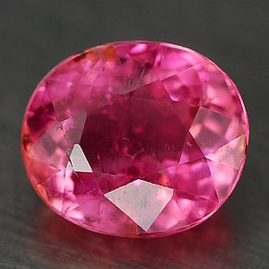 Natural Pink Tourmaline Gemstones 0.96 Ct. Oval Shape 6.5 x 5.1 Mm.: Product ID: 807229668 Product Name: Natural Tourmaline Weight: 0.96 CT. Size: 6.5 x 5.1 x 3.9 MM. Shape: Oval Color: Pink Clarity:SI Luster: Good Gems Origin: Nigeria Treatment: Unheated Crystal Struc