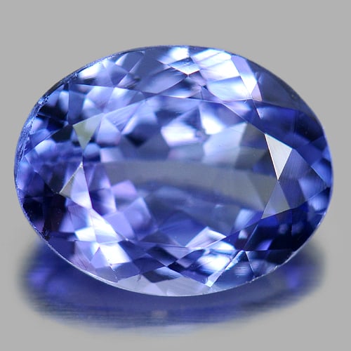 Natural Blue Tanzanite Gemstones 2.02 Ct. Oval Shape 9 x 7 Mm. (1 of 3)