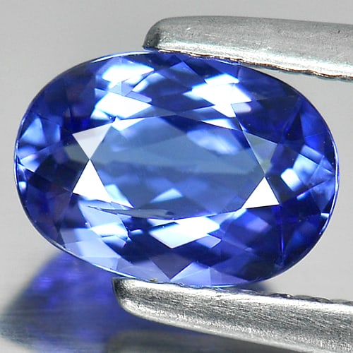 Natural Blue Tanzanite Gemstones 1.02 Ct. Oval Shape 7.52 x 5.33 Mm.: Product ID: 807003854 Product Name: Natural Tanzanite Weight: 1.02 CT. Size: 7.52 x 5.33 x 3.21 MM. Shape: Oval Color: Purple Clarity: VSI Luster: Very Good Gems Origin: Tanzania Treatment: Unheated C