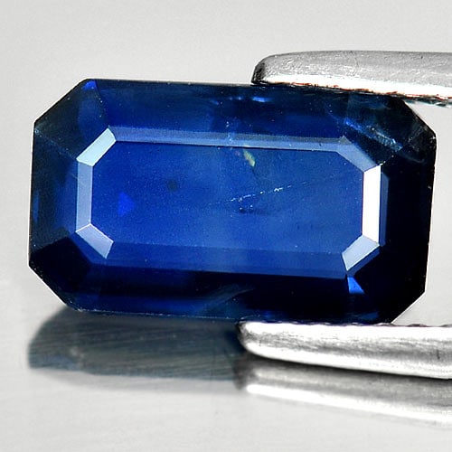 Natural Blue Sapphire Gemstones 2.28 Ct. Octagon Shape 10.6 x 6.3 Mm.: Product ID: 806009135 Product Name: Natural Blue Sapphire Weight: 2.28 CT. Size: 10.6 x 6.3 x 2.8 MM. Shape: Octagon Color: Blue Clarity:SI Luster: Good Gems Origin: Thailand Treatment: Heated Crystal