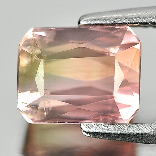 Natural Party Color Tourmaline Gemstones 1.42 Ct. Octagon Shape 6.5 x 5.2 Mm.: Product ID: 807244131 Product Name: Natural Tourmaline Weight: 1.42 CT. Size: 6.5 x 5.2 x 4.4 MM. Shape: Octagon Color: Party Color Clarity:VSI Luster: Good Gems Origin: Nigeria Treatment: Unheated Cr