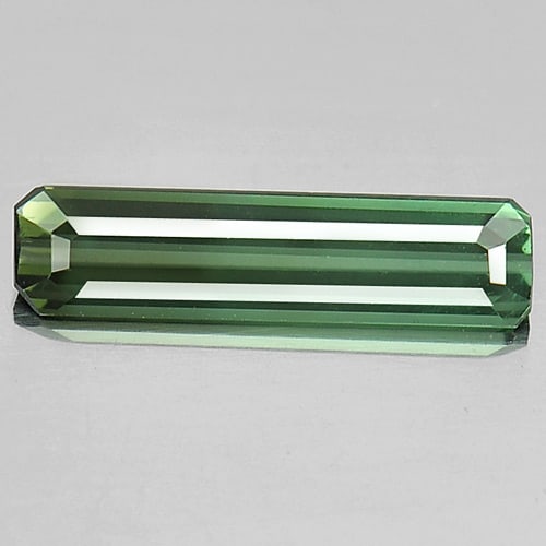 Natural Green Tourmaline Gemstones 0.73 Ct. Clean Octagon Shape 11.8 x 3 Mm.: Product ID: 807245315 Product Name: Natural Tourmaline Weight: 0.73 CT. Size: 11.8 x 3 x 2.2 MM. Shape: Octagon Color: Green Clarity:IF Luster: Very Good Gems Origin: Nigeria Treatment: Unheated Cryst