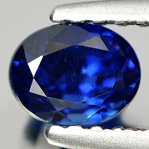 Natural Blue Sapphire Gemstones 0.73 Ct. Oval Shape 5.32 x 4.16 Mm.: Product ID: 806005696 Product Name: Natural Blue Sapphire Weight: 0.73 CT. Size: 5.32 x 4.16 x 3.66 MM. Shape: Oval Color: Blue Clarity:SI Luster: Good Gems Origin: Nigeria Treatment: Heated Crystal S