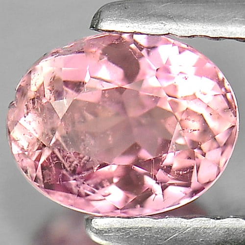 Natural Pink Tourmaline Gemstones 0.97 Ct. Oval Shape 6.5 x 5.3 Mm.: Product ID: 807226242 Product Name: Natural Tourmaline Weight: 0.97 CT. Size: 6.5 x 5.3 x 4.2 MM. Shape: Oval Color: Pink Clarity:VSI Luster: Good Gems Origin: Mozambique , Africa Treatment: Unheated 