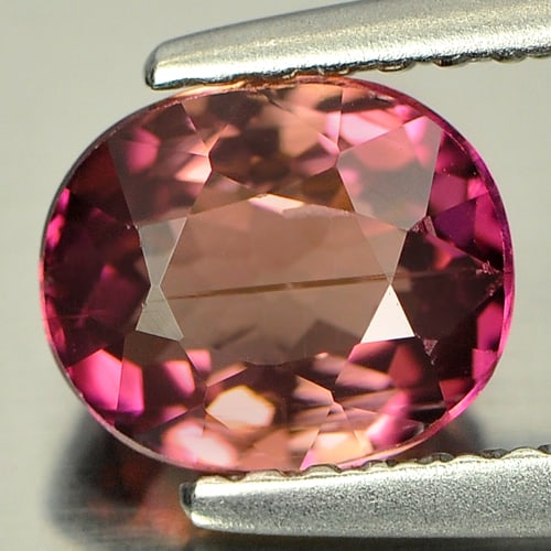 Natural Purplish Pink Tourmaline Gemstones 1.40 Ct. Oval Shape 7.1 x 5.9 Mm.: Product ID: 807234897 Product Name: Natural Tourmaline Weight: 1.40 CT. Size: 7.1 x 5.9 x 4.6 MM. Shape: Oval Color: Purplish Pink Clarity:VSI Luster: Good Gems Origin: Nigeria Treatment: Unheated Cry