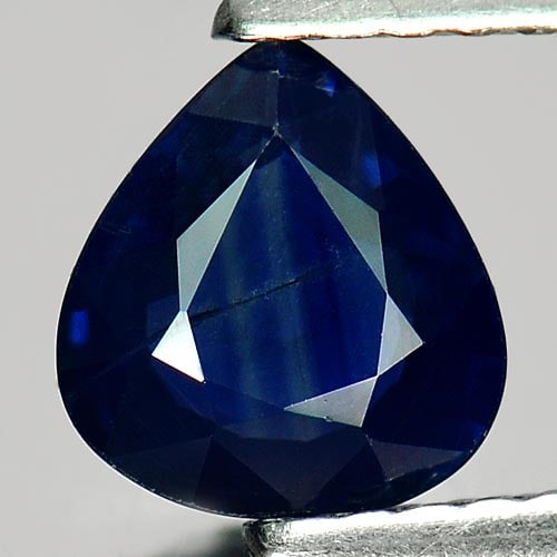 Natural Blue Sapphire Gemstones 0.90 Ct. Pear Shape 6.6 x 6.1 Mm.: Product ID: 806003521 Product Name: Natural Blue Sapphire Weight: 0.90 CT. Size: 6.6 x 6.1 x 2.6 MM. Shape: Pear Color: Blue Clarity:VSI Luster: Good Gems Origin: Madagascar Treatment: Heated Crystal 