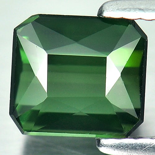 Natural Green Tourmaline Gemstones 1.64 Ct. Octagon Shape 6.8 x 6 Mm.: Product ID: 807242003 Product Name: Natural Tourmaline Weight: 1.64 CT. Size: 6.8 x 6 x 4.2 MM. Shape: Octagon Color: Green Clarity:VVS Luster: Good Gems Origin: Nigeria Treatment: Unheated Crystal St