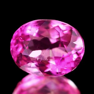 Natural Pink Tourmaline Gemstones 0.84 Ct. Oval Shape 6.5 x 5 Mm.: Product ID: 807226694 Product Name: Natural Tourmaline Weight: 0.84 CT. Size: 6.5 x 5 x 3.7 MM. Shape: Oval Color: Pink Clarity:SI Luster: Good Gems Origin: Nigeria Treatment: Unheated Crystal Structu