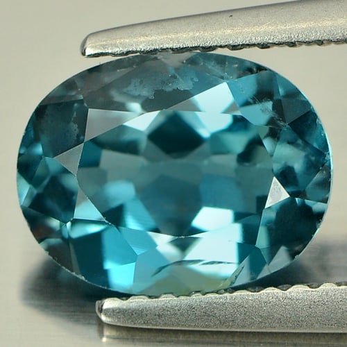 Natural London Blue Topaz Gemstones 2.43 Ct. Oval Shape 9.2 x 7.2 Mm.: Product ID: 807156516 Product Name: Natural Blue Topaz Weight: 2.43 CT. Size: 9.2 x 7.2 x 4.9 MM. Shape: Oval Color: London Blue Clarity:VSI Luster: Good Gems Origin: Brazil Treatment: Treated Crystal