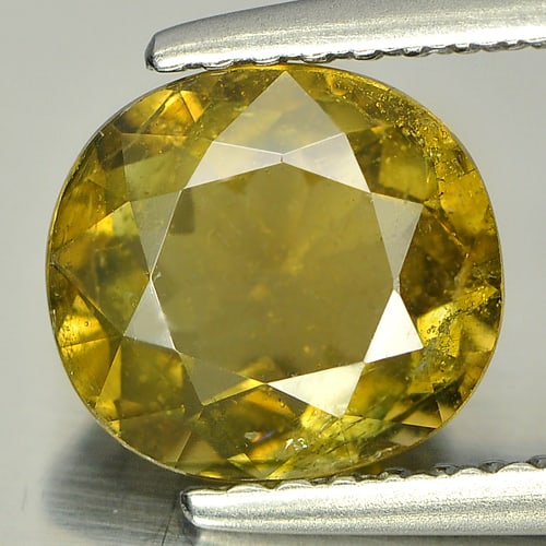 Natural Greenish Yellow Tourmaline Gemstones 1.73 Ct. Cushion Shape 8 x 7.2 Mm.: Product ID: 807238487 Product Name: Natural Tourmaline Weight: 1.73 CT. Size: 8 x 7.2 x 4.4 MM. Shape: Cushion Color: Greenish Yellow Clarity:SI Luster: Good Gems Origin: Nigeria Treatment: Unheated C